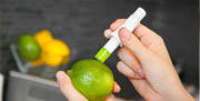 The invention that sprays lemons and limes straight onto your food